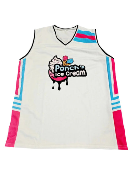 PRE-ORDER: White Ponch's Ice Cream Jersey (Customizable)